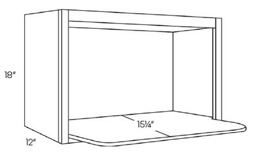 CNC Cabinetry Richmond Stone Kitchen Cabinet - MW3018