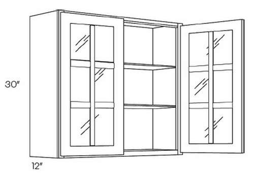CNC Cabinetry Richmond White Kitchen Cabinet - GWFI3630
