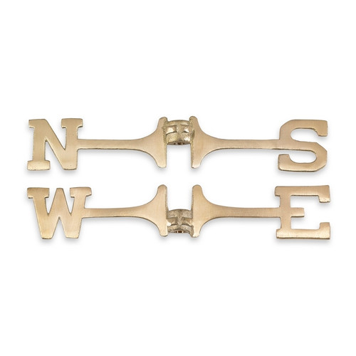 Good Directions - 11" Brass Weathervane Directionals - 302PCC