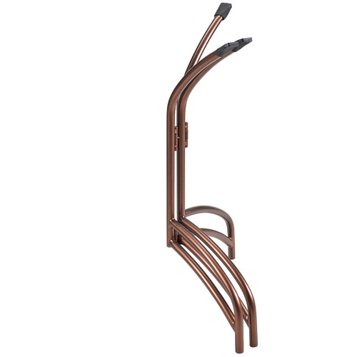 Good Directions - 20" Bronze Copper Bird Bath with Swans - BBG20-3