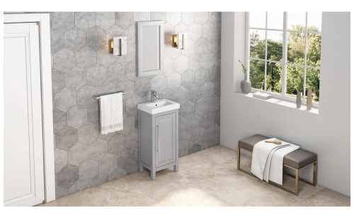 Jeffrey Alexander - Mirror - Grey - MIR2CAD-16-GR