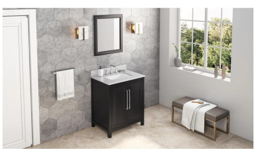 Jeffrey Alexander - Mirror - Black - MIR2CAD-24-BK
