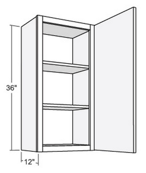 Cubitac Cabinetry Newport Cafe Single Door Wall Cabinet - W936-NC