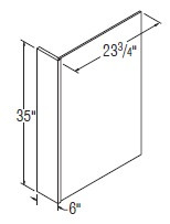 Aristokraft Cabinetry All Plywood Series Sinclair Birch Paint Plywood Panel PEPRPLY635