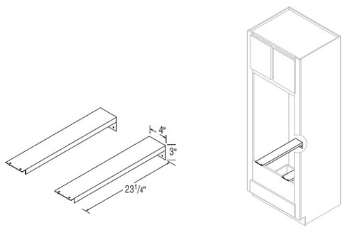 Aristokraft Cabinetry Select Series Tilden PureStyle Oven Installation Kit OCINSTALLKIT