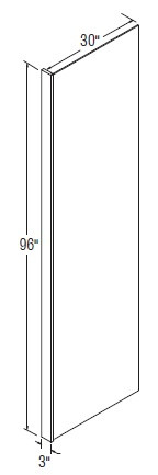 Aristokraft Cabinetry Select Series Landen Maple Refrigerator End Panel PREPRPY33096