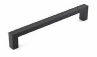 Ideal Cabinetry Manhattan High Gloss White 4 1/4" Square Bar Pull - DH801-96MBL-MHW