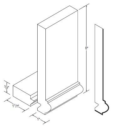 Aristokraft Cabinetry All Plywood Series Winstead Maple 5 Piece Soffit Filler Moulding MSFM8-CL