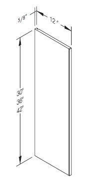 Cab-Tec Sturbridge Caramel Kitchen Cabinet - SBC-WEP42