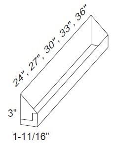 Ideal Cabinetry Douglas Valley Gray Tilt-out Tray Kits - SBTOTK33-DVG