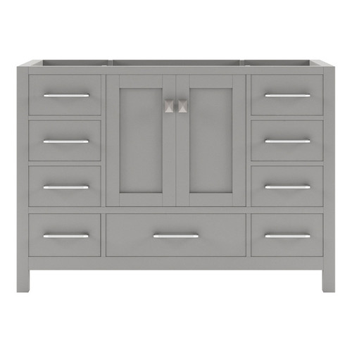Virtu USA - Caroline Avenue 48" Single Cabinet in Gray - GS-50048-CAB-GR