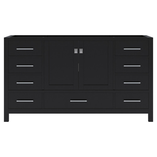 Virtu USA - Caroline Avenue 60" Single Cabinet in Espresso - GS-50060-CAB-ES