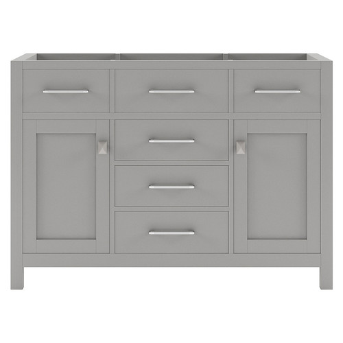 Virtu USA - Caroline 48" Single Cabinet in Gray - MS-2048-CAB-GR