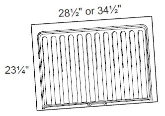 Ideal Cabinetry Lenox Vivid White Sink Base Liner - SBL2730-LVW