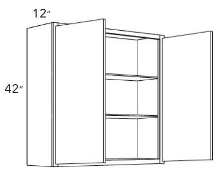 Boston Cabinetry Shaker White Kitchen Cabinet - W3342-SW