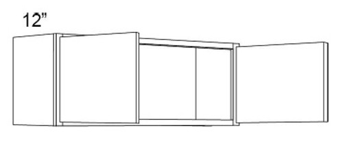 Boston Cabinetry Shaker Slim White Kitchen Cabinet - W2718-SSW