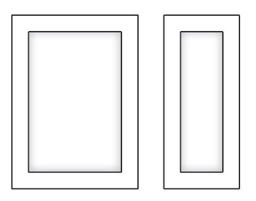Boston Cabinetry Shaker Onyx White Kitchen Cabinet - DD-1236-SOW