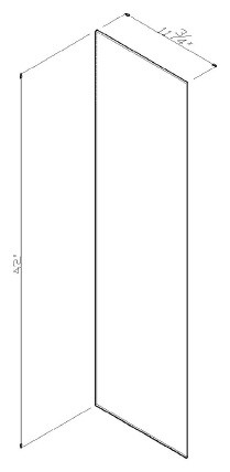 GHI Cabinetry Sonona Wheat - GEP24X35SNW