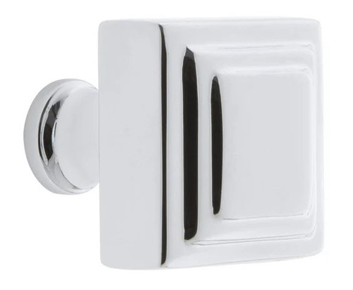 Grandeur Hardware -  Carre 1-1/4 Square Cabinet Knob in Bright Chrome - CKBCSQ - 853387