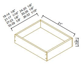ROC Cabinetry Glossy White Roll Out - ROC-GW-ACCESSORIES-RD3027S