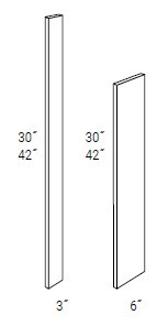 JSI Cabinetry Essex Driftwood Kitchen Cabinet - WF642-VED