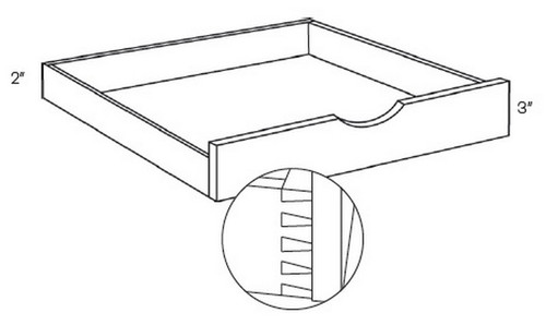 CNC Cabinetry Matrix Silver Laminate Kitchen Cabinet - POS15-4