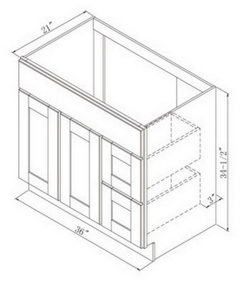 Sunny Wood Products - Grayson - GS3621D