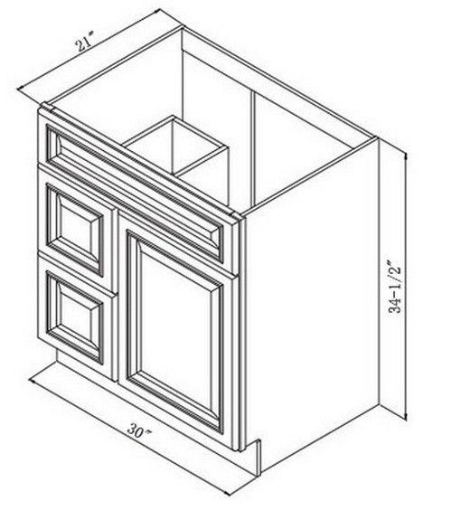 Sunny Wood Products - Riley - RL3021DL