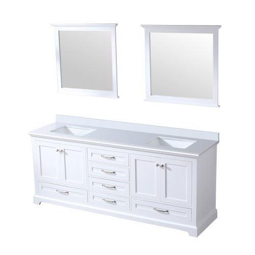 Lexora - Abbey 30" W x 22" D White Oak Single Bath Vanity - LVA30SM000