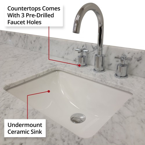 Lexora - Castor 80" W x 22" D Blue Double Bath Vanity, Carrara Marble Top, Faucet Set, and 36 in Mirrors - LVC80DE111