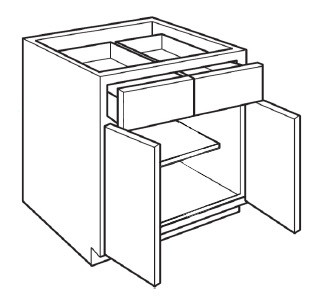 Carriage House Westbrook Kitchen Cabinet - 391630-CH-WESTBROOK-B42
