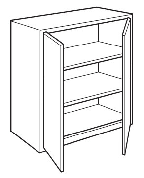 Carriage House Hampton Kitchen Cabinet - 531330-CH-HAMPTON-W2742