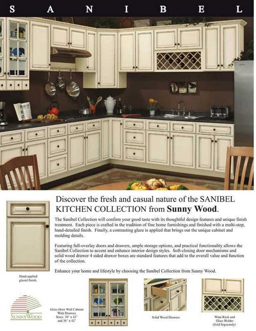 Sunny Wood Products - Sanibel - SLA1242MDP