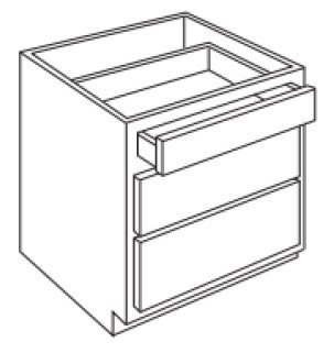 Carriage House Bradford Kitchen Cabinet - 345920-Set-CH-BRADFORD-SLAB-DB36-3