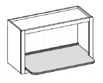Carriage House Bradford Micro Shelf Insert - 400840-CH-BRADFORD-5-PIECE