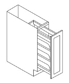 Carriage House Bradford Spice Cabinet - 529070-CH-BRADFORD-5-PIECE-SB9