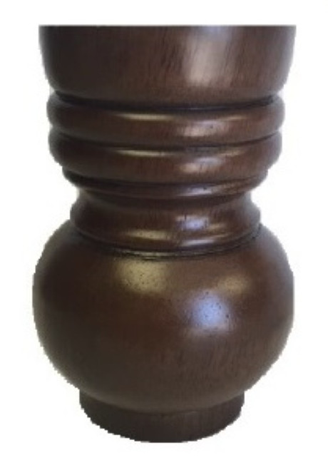 Cabinet Wright Durango Natural Rustic Turned Foot - CW-RS-TL