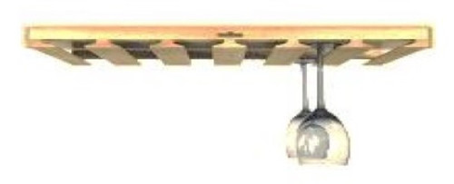 Cabinet Wright Nottingham Knotty Maple Stem Glass Holder - CW-KM-SGH36