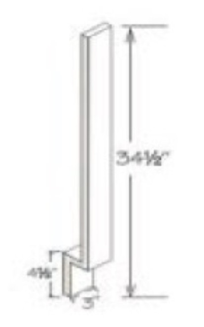 Cabinet Wright Parkhurst Sienna Base Filler - CW-PS-BF1