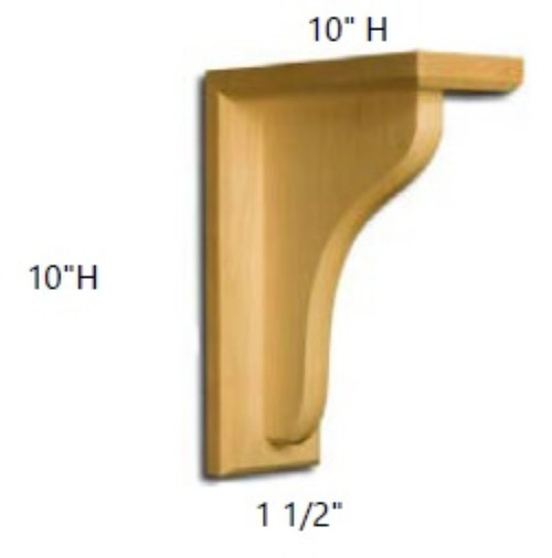 Cabinet Wright Parkhurst Sienna Bar Corbel - CW-PS-Bar-Corbel