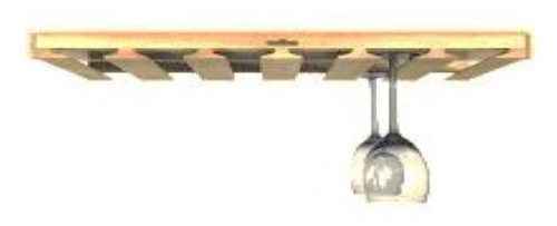 Cabinet Wright Bright White Stem Glass Holder - CW-BW-SGH30