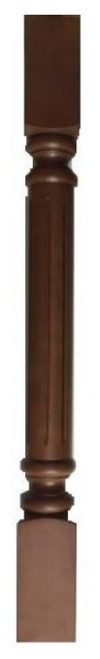 Cabinet Wright Bright White Fluted Post - CW-BW-FP-FLUTED-POST