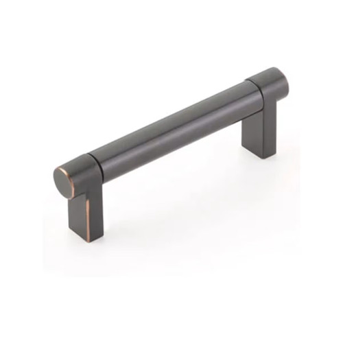 Emtek - Rectangular Stem Collection - 84052.RECUS10B.SMUS10B