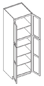 KCD Shaker Espresso Pantry - SE-P3096
