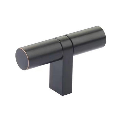 Emtek - Rectangular Bar Stem Collection - 86656.RCBUS10B.SMUS10B