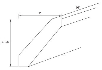 KCD Shaker Sand Shaker Crown Molding - SS-SCM8