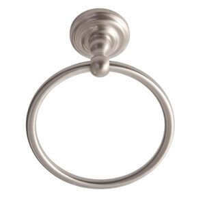 Better Home Products - Dolores Park Collection - Towel Ring - Satin Nickel - 6004SN