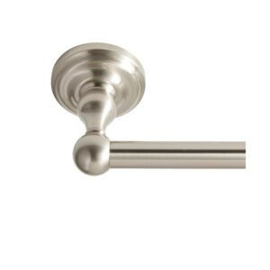Better Home Products - Dolores Park Collection - 24" Towel Bar Set - Satin Nickel - 6024SN