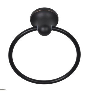 Better Home Products - Twin Peaks Collection - Towel Ring - Dark Bronze - 4504DB