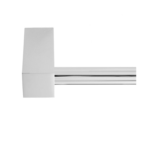 Better Home Products - Menlo Park Collection - 24" x 3/4" Towel Bar Set - Chrome - 0924CH